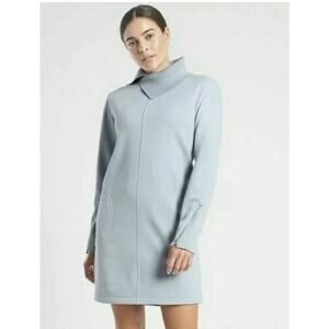 ATHLETA Cozy Karma Vela Dress, Blue, Medium